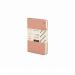 The photo showcases a set of 10 Railex Hardback Books Modena A6 notebooks with a premium leather soft cover in dotted rose dust. Each notebook features a durable hardback cover and high-quality paper, perfect for jotting down notes and ideas on the go.