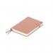 Modena A6 Premium Leather Soft cover Notebook Dotted Rose Dust PK10 86321024
