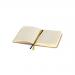 Modena A6 Premium Leather Soft cover Notebook Ruled Honeycomb PK10 86322023