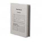 The picture shows a group of Railex Personnel Wallets and Easifile Pupil Record Files in a pack of 25. The foolscap folders have a sturdy 350gsm weight and are a beautiful pearl color. Perfect for organizing important documents and keeping them safe.