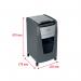 Rexel Optimum AutoFeed+ 300X Cross-Cut P-4 Shredder 2020300X RM30958