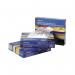 The photo shows a pack of 100 Rexel Shredder Bags for the AS3000 Plastic Shredder, each with a capacity of 175L. The bags are made of sturdy plastic and are neatly packaged in a clear plastic bag. The Rexel logo is prominently displayed on the packaging.