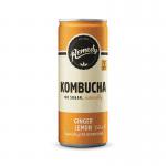 Remedy Kombucha Ginger Lemon 250ml Can (Pack of 12) 20251C12005 RMD00106