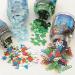 Christmas Sequins Shaker Set Assorted 50g (Pack of 4) AR01843 RME03367
