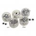 Stick-On Wiggly Eyes Stack Pack BlackWhite Assorted (Pack of 560) AR00885 RME03999
