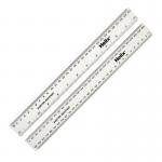 Shatterproof Rulers 30cm Clear (Pack of 100) EE10426 RME33951