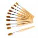 Golden Nylon Short Round Brush Size 18 (Pack of 10) AR02278 RME47065