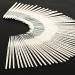 White Nylon Round Paint Brushes White Handle (Pack of 60) MJWNR RME47614