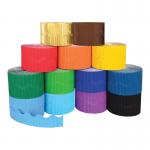 Scalloped Corrugated Border Rolls Brown 033665 RME48265