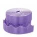 Scalloped Corrugated Border Rolls Brown 033665 RME48265
