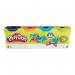 Play-Doh Modelling Tubs 112g Assorted (Pack of 4) 033583 RME55895