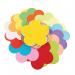 Pre-Cut Paper Flowers Giant Assorted (Pack of 100) AR02783 RME59175