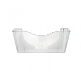 Deflecto Crystal Landscape Literature Holder A4 CPO74YTCRY RN07433