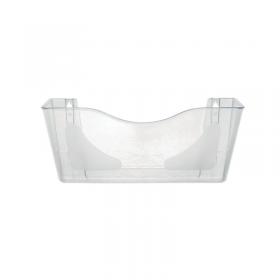 Deflecto Crystal Landscape Literature Holder A4 CPO74YTCRY RN07433