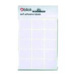 Blick White Labels 19x25mm (Pack of 2100) RS001652 RS00165