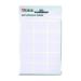 Blick White Labels 19x25mm (Pack of 2100) RS001652