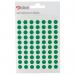 Blick Coloured Labels in Bags Round 8mm Dia 490 Per Bag Green (Pack of 9800) RS002659 RS00265