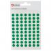 Blick Coloured Labels in Bags Round 8mm Dia 490 Per Bag Green (Pack of 9800) RS002659 RS00265