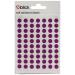 Blick Coloured Labels in Bags Round 8mm Dia 490 Per Bag Purple (Pack of 9800) RS003052