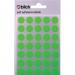 Blick Flourescent Labels in Bags Round 13mm Dia 140 Per Bag Green (Pack of 2800) RS004158 RS00415