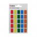 Blick Coloured Labels in Bags 12x18mm 120 Per Bag Assorted (Pack of 2400) RS006251 RS00625