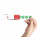 Blick Labels in Dispensers Round 19mm Green (Pack of 1280) RS011651 RS01161