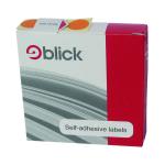 Blick Labels in Dispensers Round 19mm Orange (Pack of 1280) RS011859 RS01181