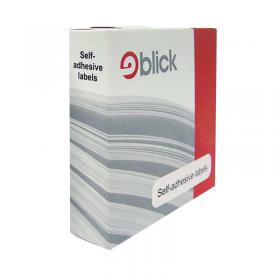 Blick Labels in Dispensers Round 19mm Yellow (Pack of 1280) RS012252 RS01221