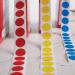 Blick Labels in Dispensers Round 19mm Yellow (Pack of 1280) RS012252 RS01221