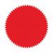Blick Company Seal 50mm Diameter Red 8 Per Dispenser (160 Pack) RS014652 RS01465