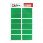 Blick Labels in Office Packs 25mmx50mm Green (Pack of 320) RS019558 RS01951