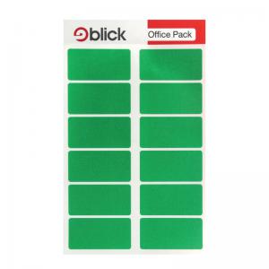 Blick Labels in Office Packs 25mmx50mm Green Pack of 320 RS019558