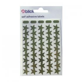 Blick Metallic Stars 14mm 135 Per Bag Gold (Pack of 2700) RS025351 RS02535