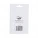 Blick Labels Metallic Stars Silver 14mm 135 Stickers RS025955 RS02591