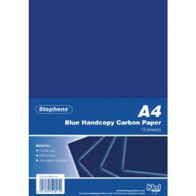 Stephens Blue A4 Hand Carbon Paper (Pack of 100) RS520252 RS52021