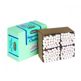 Stephens Tapered Chalk Stick White (Pack of 144) RS522553 RS522553