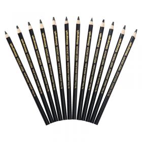 West Design Black Chinagraph Marking Pencil (12 Pack) RS525653 RSCHBK