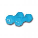 Urban Fitness Neoprene Dumbbell 2kg Sky Blue (Pack of 2) UFW033 RSL00536