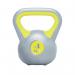 Urban Fitness Powder Coated Cast Iron Kettlebell 4kg Yellow UFW0804 RSL00676