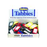 Stephens Assorted Tabbies Keyrings Display (Pack of 50) RS521211 RSSKTDP