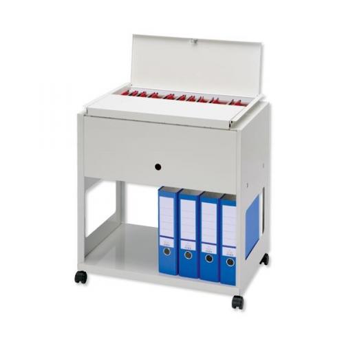 Rotadex Standard Universal Filing Trolley With Locking Lid RT04025