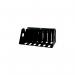 Rotadex 7-Section Ring Binder Filing Unit A4 Black A4R7 RT04119