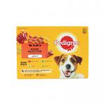 Pedigree Adult Wet Dog Food in Jelly Mixed Selection 100g Pouches (Pack of 12) 545402 RTC12388