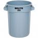 Rubbermaid Vented Brute Recycling Bin 121 Litre Grey FG263200GRAY RU01467