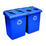 Rubbermaid Recycling Station Blue 1792372 RU21212