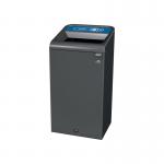 Rubbermaid Configure Container with Paper Recycling Label 87L Blue 2154753 RU50008