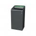Rubbermaid Configure Container with Glass Recycling Label 87L Green 2154754 RU50009