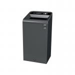Rubbermaid Configure Container with Landfill Label 87L Black 2154757 RU50012