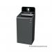 Rubbermaid Configure Container with Landfill Label 87L Black 2154757 RU50012