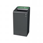 Rubbermaid Configure Container with Mixed Recycling Label 87L Green 2154758 RU50013